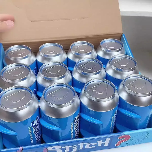 Character Mystery Cola Can Keychain Blind Box