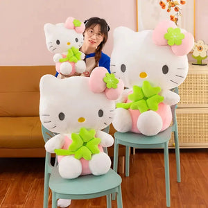 Four-Leaf Hello KT Plush