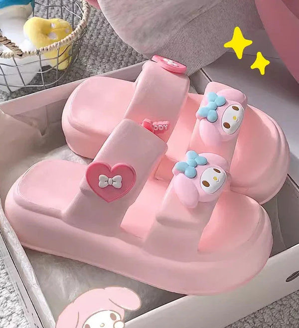 Kawaii Anime Slippers PN6589 - Bear Hugs