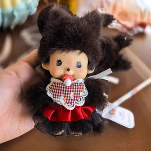 Paci Pals Monchichi Plush Keychain