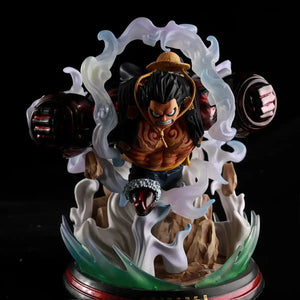 One Piece Luffy Double Fist Figurine (31 cm)