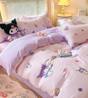 Kawaii Kuromi Bedding Set PN6273 - Bear Hugs