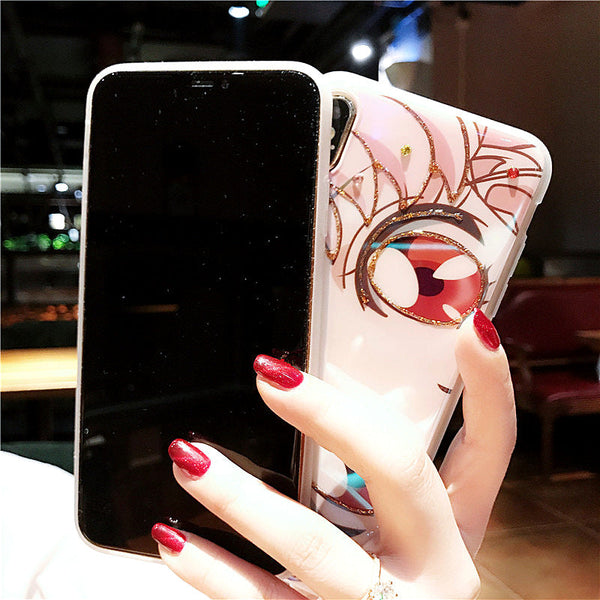 Shining Usagi Phone Case for iphone 6/6s/6plus/7/7plus/8/8P/X/XS/XR/XS Max/11/11pro/11promax/12/12pro/12mini/12pro max PN1147 - Bear Hugs