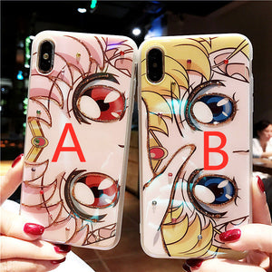 Shining Usagi Phone Case for iphone 6/6s/6plus/7/7plus/8/8P/X/XS/XR/XS Max/11/11pro/11promax/12/12pro/12mini/12pro max PN1147 - Bear Hugs