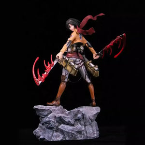 Elite Regiment Levi and Mikasa Figurines (35 cm)