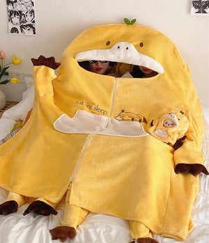 Funny Cartoon One-Piece Pajamas PN6062 - Bear Hugs