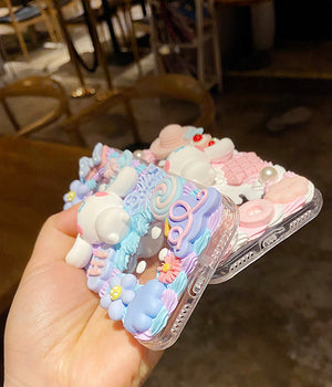 Cartoon Anime Phone Case for iphone 6/6s/6plus/7/7plus/8/8P/X/XS/XR/XS Max/11/11pro/11pro max/12/12pro/12pro max/12mini PN3386 - Bear Hugs