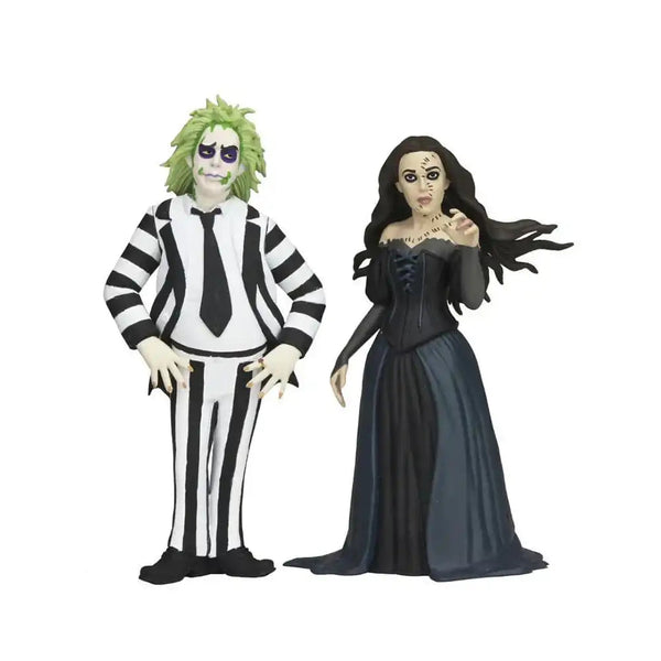 NEKA Beetlejuice & Dolores Figurines (18 cm)