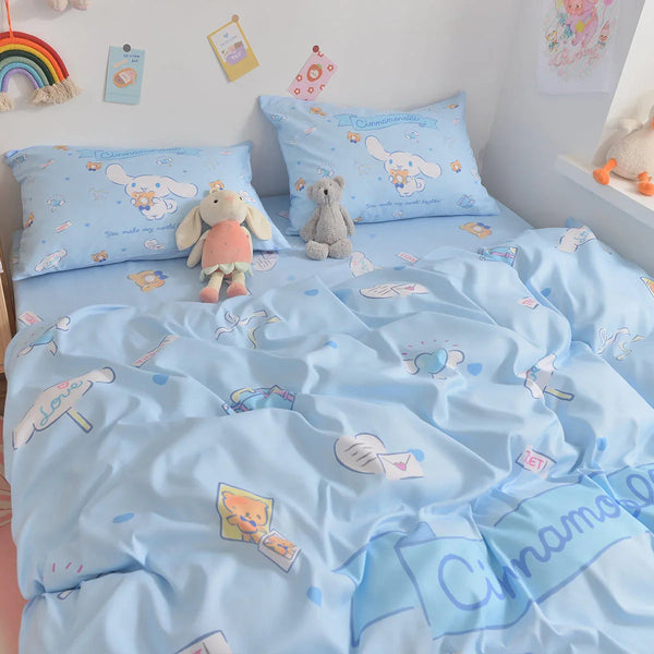Cartoon Anime Bedding Set PN3674 - Bear Hugs