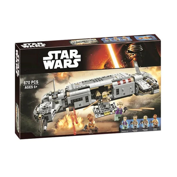 Star Wars Resistance Troop Transporter Building Blocks (670 Pcs)
