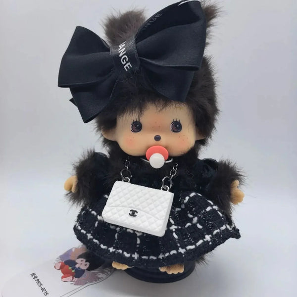 Paci Pals Monchichi Plush Keychain