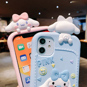 Cartoon Cinnamoroll Phone Case for iphone 7/7plus/8/8P/X/XS/XR/XS Max/11/11pro/11pro max/12/12pro/12mini/12pro max PN2817 - Bear Hugs