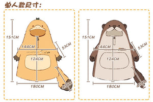 Funny Cartoon One-Piece Pajamas PN6062 - Bear Hugs