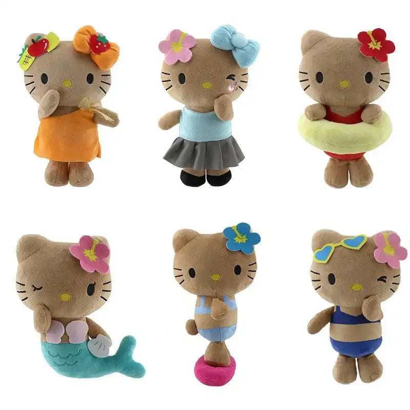 Hello KT Hawaii Mocha Plushies