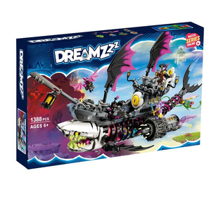 DREAMZzz Nightmare Shark Ship 71469 Building Kit (1389 Pcs)