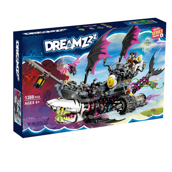 DREAMZzz Nightmare Shark Ship 71469 Building Kit (1389 Pcs)