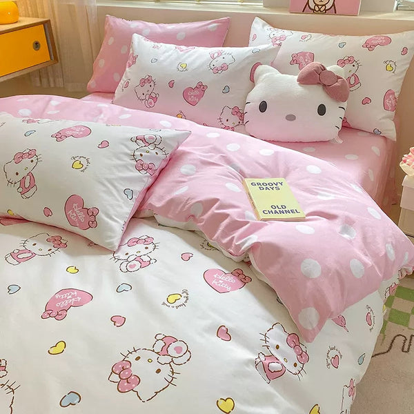 Cartoon Kitty Bedding Set PN5477 - Bear Hugs