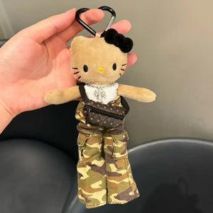 Hello KT Glam Gal Plush Keychain