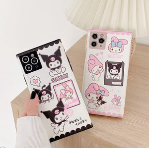 Cartoon Anime Phone Case for iphone 7/7plus/8/8P/X/XS/XR/XS Max/11/11pro/11pro max/12/12mini/12pro/12pro max PN3731 - Bear Hugs