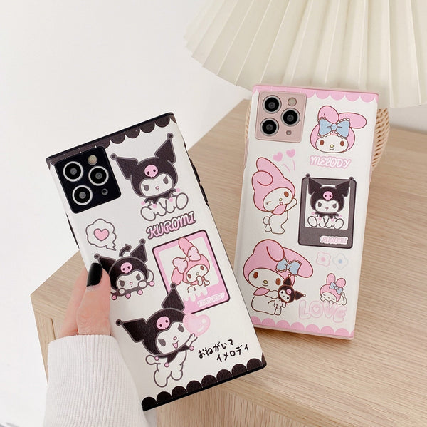 Cartoon Anime Phone Case for iphone 7/7plus/8/8P/X/XS/XR/XS Max/11/11pro/11pro max/12/12mini/12pro/12pro max PN3731 - Bear Hugs