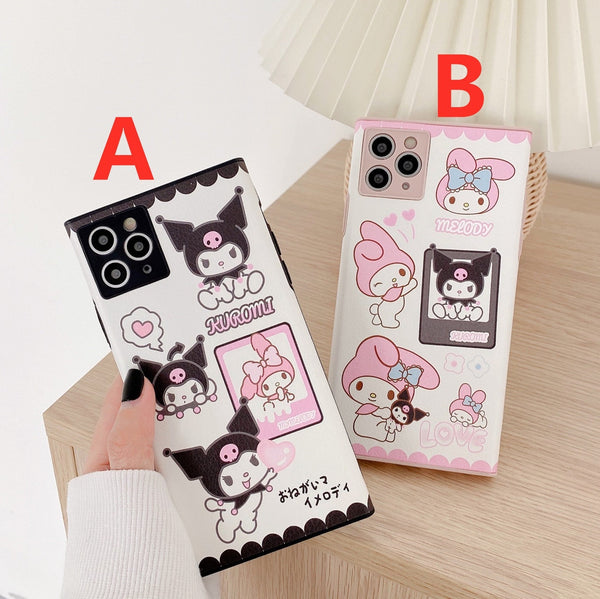 Cartoon Anime Phone Case for iphone 7/7plus/8/8P/X/XS/XR/XS Max/11/11pro/11pro max/12/12mini/12pro/12pro max PN3731 - Bear Hugs