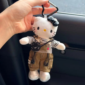 Hello KT Glam Gal Plush Keychain