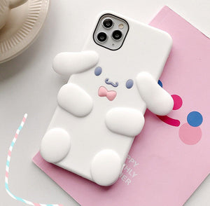 Cartoon Dogs Phone Case for iphone 7/7plus/8/8P/X/XS/XR/XS Max/11/11pro/11pro max PN2534 - Bear Hugs