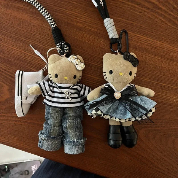 Hello KT Glam Gal Plush Keychain