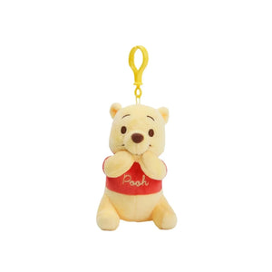 Rainbow Clouds Honey Bear & Hoglet Keychain