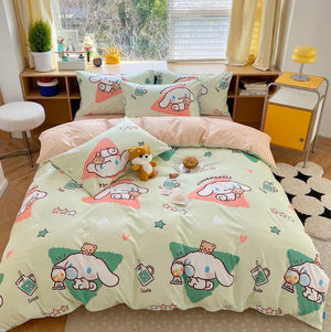 Cartoon Anime Bedding Set PN5800 - Bear Hugs