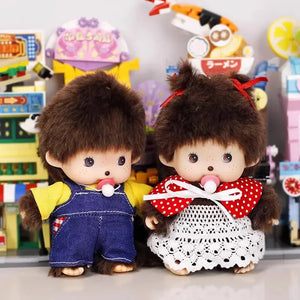 Paci Pals Monchichi Plush Keychain