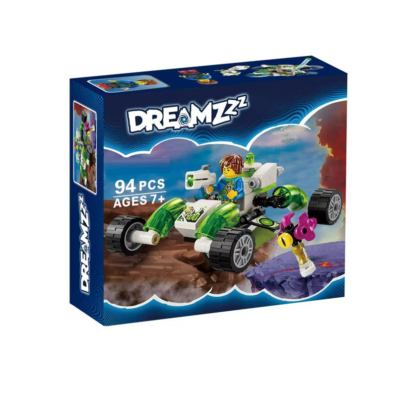 DREAMZzz Mateo All-Terrain Car 71471 Building Set (94 Pcs)