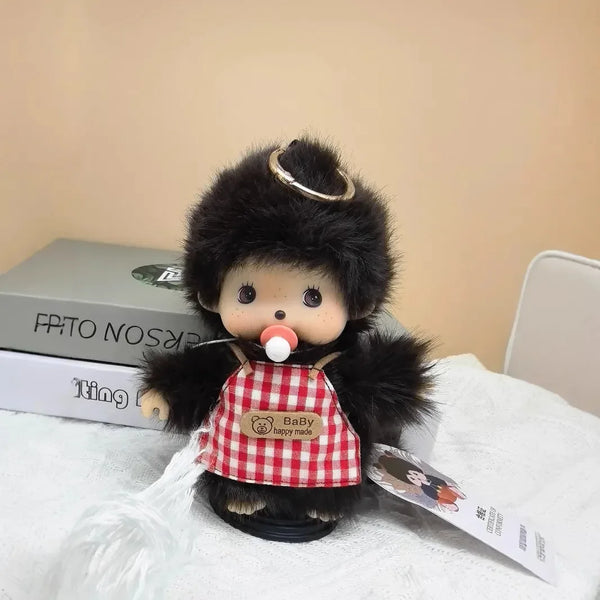 Paci Pals Monchichi Plush Keychain