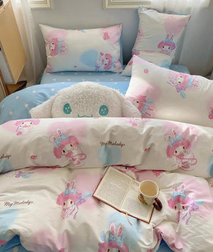 Kawaii Anime Bedding Set PN6435 - Bear Hugs