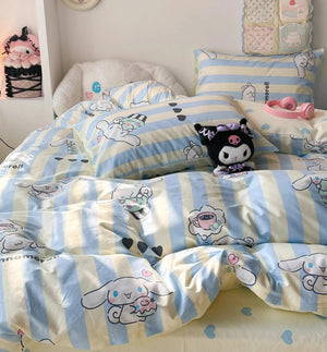 Cute Anime Bedding Set PN6636 - Bear Hugs
