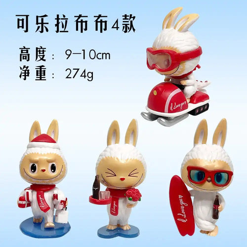 Labubu Coke Vinyl Mini Figurines Blind Boxed Set