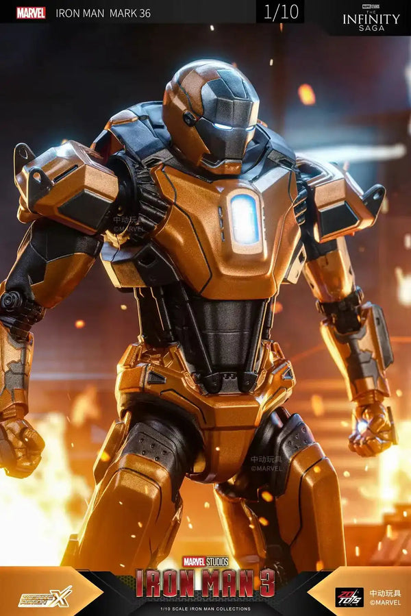 ZD MK36 Power Regulator Iron Man Figurine (18 cm)