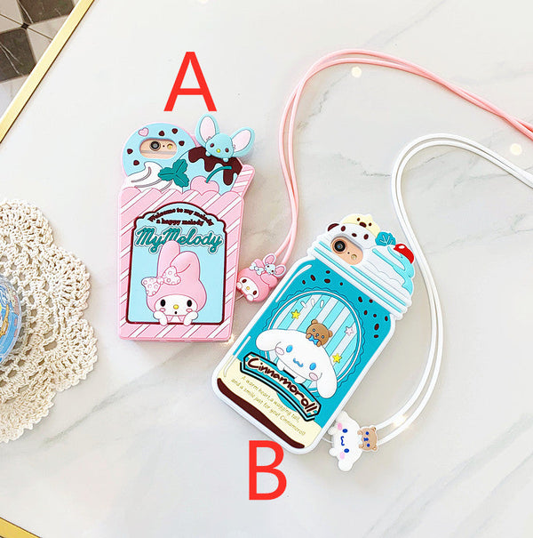 Cinnamoroll Phone Case for iphone 6/6s/6plus/7/7plus/8/8P/X/XS/XR/XS Max/11/11pro/11promax PN2058 - Bear Hugs