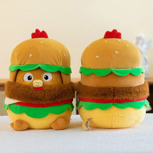 2 in 1 Clucky Hamburger Plush