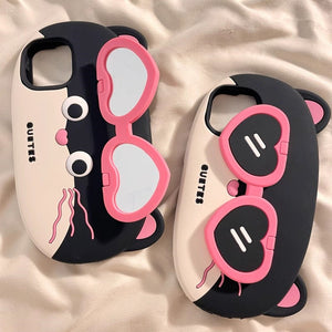 Cute Cat Phone Case for iphone 11/12/12pro/12pro max/13/13pro/13pro max/14/14pro/14pro max/15/15pro/15ultra/15plus/15pro max PN6688 - Bear Hugs