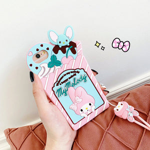 Cinnamoroll Phone Case for iphone 6/6s/6plus/7/7plus/8/8P/X/XS/XR/XS Max/11/11pro/11promax PN2058 - Bear Hugs