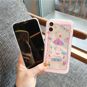 Cartoon Anime Phone Case for iphone 7/7plus/8/8P/X/XS/XR/XS Max/11/11pro/11pro max/12/12mini/12pro/12pro max PN3334 - Bear Hugs