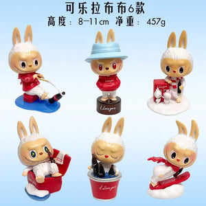 Labubu Coke Vinyl Mini Figurines Blind Boxed Set