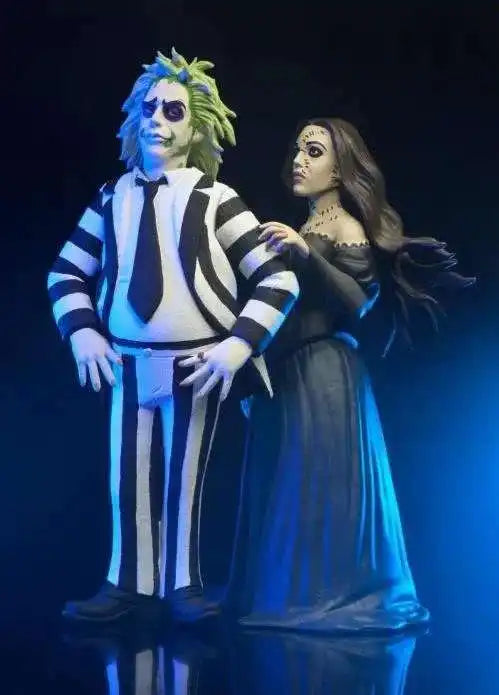 NEKA Beetlejuice & Dolores Figurines (18 cm)