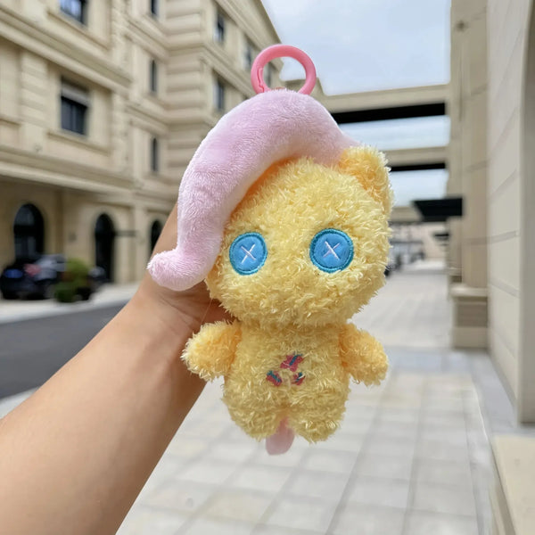 Colourful Lil' Ponies Plush Keychain