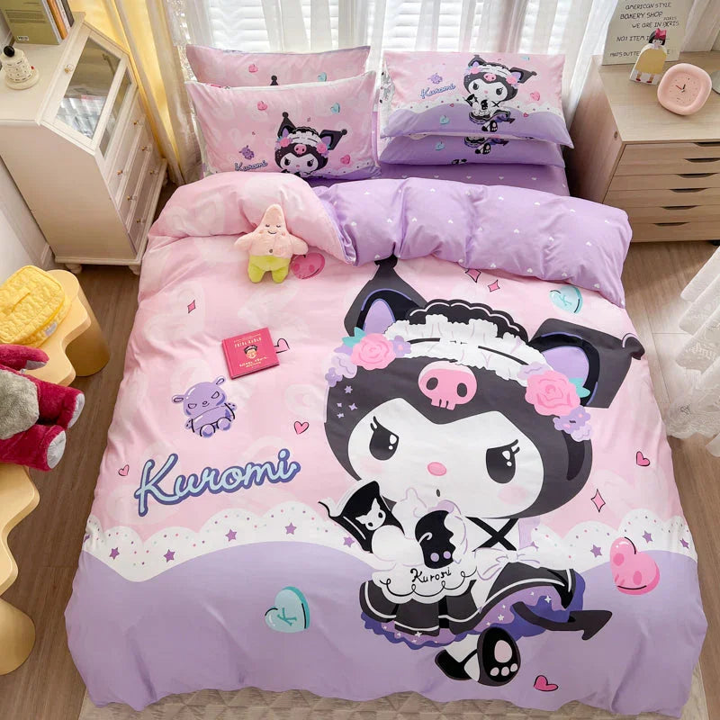 Kawaii Kuromi Bedding Set PN5849 - Bear Hugs