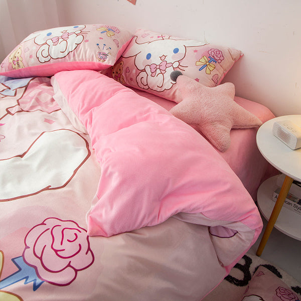 Kawaii Anime Bedding Set PN4562 - Bear Hugs