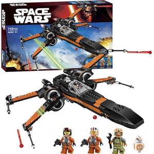 Star Wars Poe's X-Wing Fighter Building Blocks (717 Pcs)