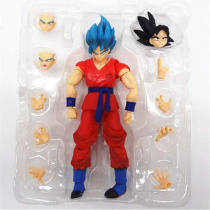 DBZ Saiyan Saga Action Figurines (15 cm)
