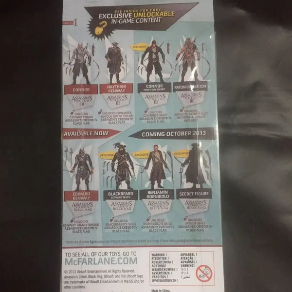 McFRLN Assassin's Creed 4 Figurines (15 cm)